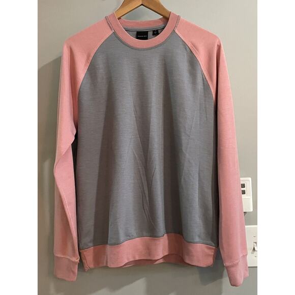 Dunning Golf Sweater Raglan Crew Neck‎ St Clair CC Pittsburgh Logo Small New - Picture 1 of 11